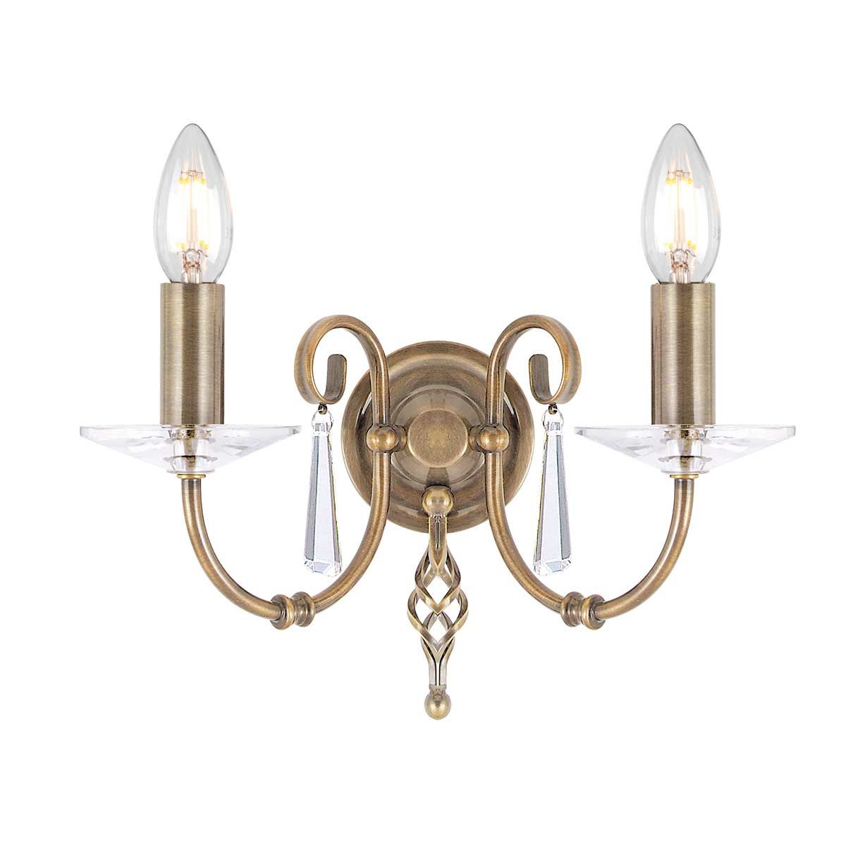 AEGEAN-AG2-AGED-BRASS-Elstead Lighting-99764