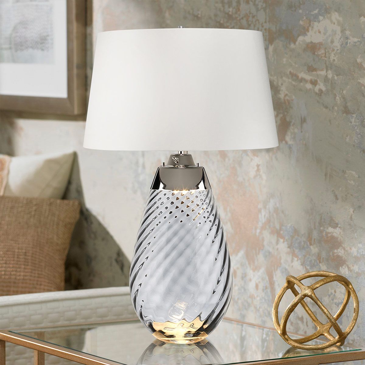 LENA LARGE-LENA-TL-L-SMOKE-OWSS-Elstead Lighting-170302