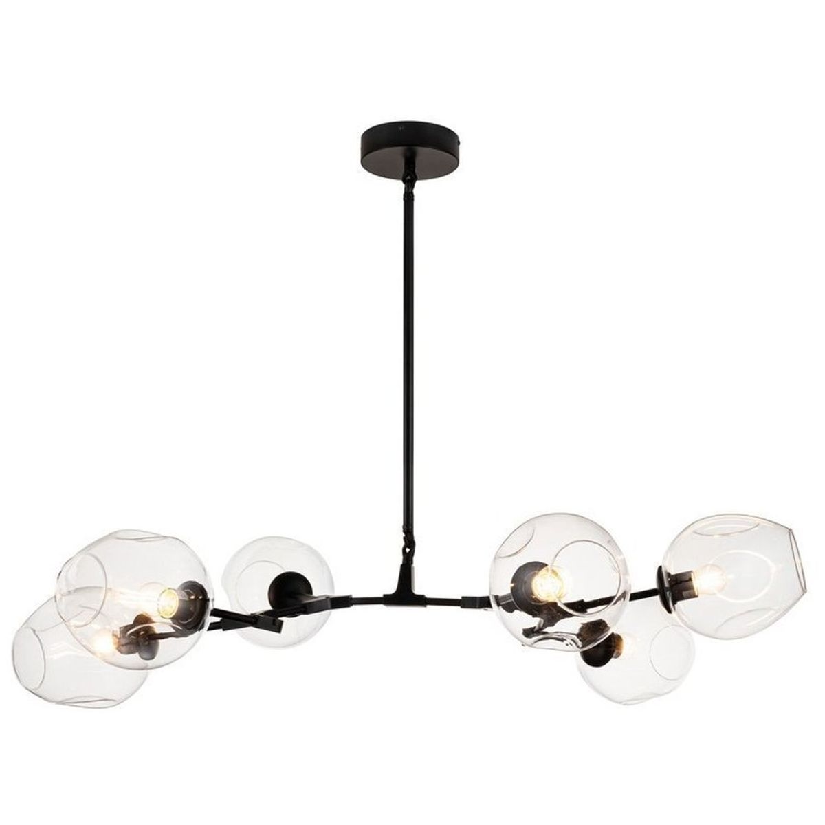 MODERN ORCHID-ST-1232-6 black transparent-Step Into Design-259120