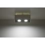 Lumină montată pe suprafață MONO SL.0067 2x40W/GU10 de la Sollux