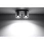 Lumină montată pe suprafață ORBIS SL.0055 2x40W/GU10 de la Sollux