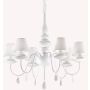 Candelabru BLANCHE 035581 6x40W/E14 ip20 de la Ideal Lux