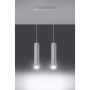 Lampă cu pendul LAGOS SL.0324 2x40W/GU10 de la Sollux