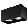 Lumină montată pe suprafață QUAD SL.0381 2x40W/GU10 de la Sollux
