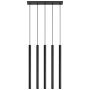 Lampă cu pendul PASTELO 5 SL.0472 12W/G9/LED de la Sollux