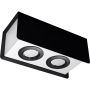 Lumină montată pe suprafață STEREO 2 SL.0410 2x40W/GU10 de la Sollux
