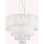 Lampă cu pendul OPERA 068299 6x60W/E27 ip20 de la Ideal Lux