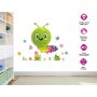 Aplique de perete WORM ML61 1x0,6W/LED de la Milagro