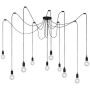 Lampă cu pendul FIX 08408/10/30 10x60w/e27 ip20 de la Lucide