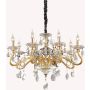 Candelabru NEGRESCO 087764 8x28W/E14 ip20 de la Ideal Lux