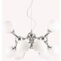 Lampă cu pendul NODI 082059 9x28W/E14 ip20 de la Ideal Lux