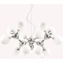 Lampă cu pendul NODI 082073 15x28W/E14 ip20 de la Ideal Lux