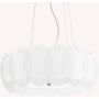 Lampă cu pendul OVALINO 090481 8x60W/E27 ip20 de la Ideal Lux