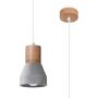 Lampă cu pendul QUBIC SL.0964 1x60W/E27 IP20 de la Sollux