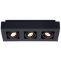 Lumină montată pe suprafață XIRAX 09119/16/30 2200k 3x5w/gu10 320lm ip20 de la Lucide
