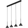 Lampă cu pendul CONO MINI 10305 4x10W/GU10 IP20 de la TK Lighting