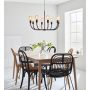 Candelabru AMISTOSO 108291 8x40W/E27 IP20 de la Markslojd