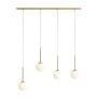 Lampă cu pendul BOSSO 1087L40 4x10W/E14 IP20 de la Aldex