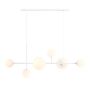 Lampă cu pendul DIONE 1092K_2 4x10W/E14 + 2x15W/E27 IP20 de la Aldex