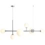 Lampă cu pendul DIONE 1092K4 4x40W/E14+2x60W/E27 de la Aldex