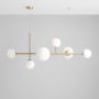 Lampă cu pendul DIONE 1092K40 4x40W/E14+2x60W/E27 de la Aldex