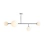 Lampă de tavan DIONE 1092PL_L4 4x15W/E14|E27 IP20 de la Aldex