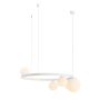 Lampă cu pendul GARDA 1099F_R 4x10W/E14 + 1x15W/E27 IP20 de la Aldex