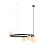 Lampă cu pendul GARDA 1099F1_R 4x10W/E14 + 1x15W/E27 IP20 de la Aldex