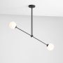 Lampă de tavan OHIO 1081PL_H1 2x40W/E14 de la Aldex