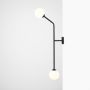 Aplique de perete PURE 1064D1_2 2x40W/E14 de la Aldex