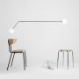 Lampă cu pendul PURE 1064H4 2x40W/E14 de la Aldex