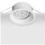 Lumină îngropată deasupra plafonului RECESSED MOVABLE SPOT S012 1x50W/GU10 IP20 de la Zambelis