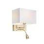 Aplique de perete SAVOY 106308 2x60W/E27/ + LED 1x3W 485LM IP20 de la Markslojd