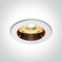 Lumină îngropată deasupra plafonului The Chill Out 10105M/W/CU 1x10W/GU10 IP20 de la One Light