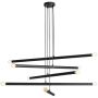 Lampă cu pendul TUBO 1072M1 10x40W/E14 de la Aldex