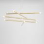 Lampă cu pendul TUBO 1072M40 10x40W/E14 de la Aldex