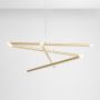 Lampă cu pendul TUBO 1072P40 8x40W/E14 de la Aldex