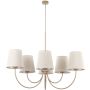 Candelabru CANDI 11072 6x15W/E27 IP20 de la TK Lighting