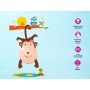 Aplique de perete MONKEY ML115 1x0,6W/LED de la Milagro