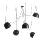 Lampă cu pendul NOOR 1122F1 5x15W/E27 IP20 de la Aldex