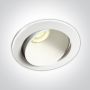 Lumină îngropată deasupra plafonului The Bathroom 11106PK/W/W 3000K 1x8W/LED 850lm IP54 de la One Light