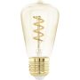 Bec VINTAGE LED 110193 2000K 1x4W/E27 145LM de la Eglo