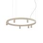 Lampă cu pendul FOURTY 12284 3000K 7x10W/GU10|6x9W/LED 710lm IP20 de la Nowodvorski