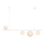 Lampă cu pendul GARDA 4 1099L 3x10W/E14+1x15W/LED de la Aldex
