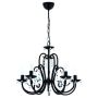 Candelabru NERO 12695 5x40W/E14 de la Alfa