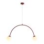Lampă cu pendul UNA 2 1116H15 2x10W/E14 de la Aldex