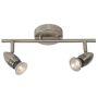 Spot CARO-LED 13955/10/12 2700k 2x5w/gu10 350lm ip20 de la Lucide
