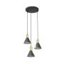 Lampă cu pendul ROSA 1388/3PREM 3x15W/E27 IP20 de la Emibig