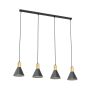 Lampă cu pendul ROSA 1388/4 4x15W/E27 IP20 de la Emibig