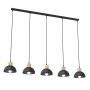 Lampă cu pendul SECO 1393/5 5x15W/E27 IP20 de la Emibig